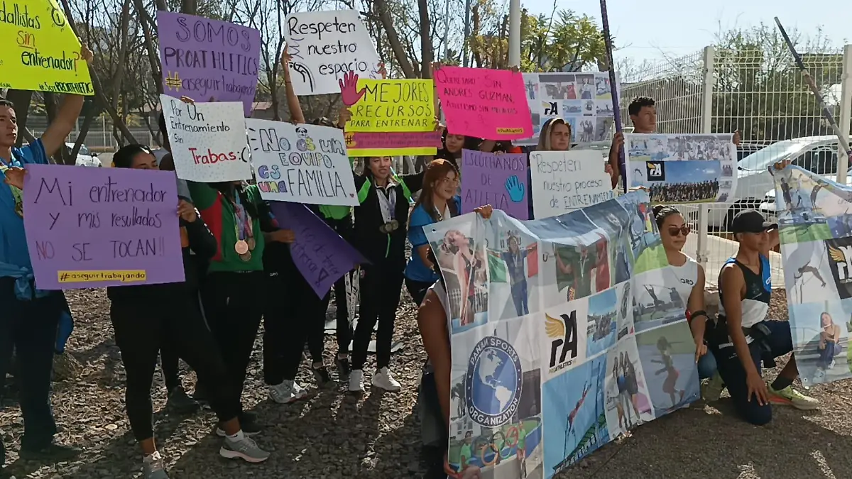 Manifestación deportistas